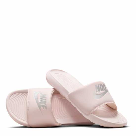 Nike One Womens Slides Pink/Metalic Дамски сандали и джапанки
