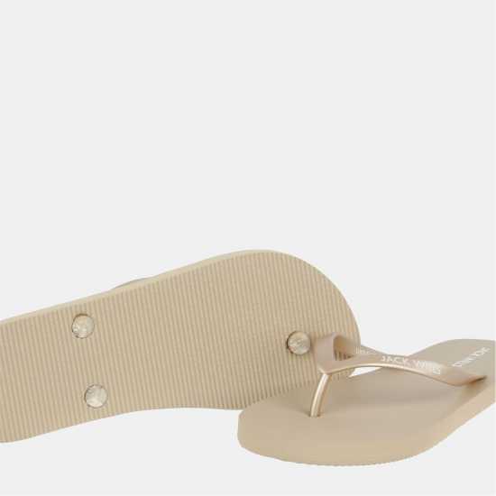 Джапанки Jack Wills Women's Jw Flop Flip Flops Gold 
