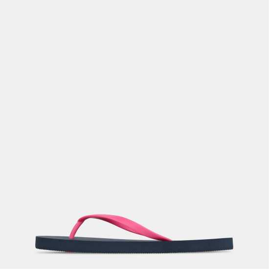 Джапанки Jack Wills Women's Jw Flop Flip Flops Navy/Pink 