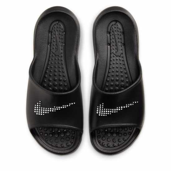 Nike Victori One Women's Shower Slides Black/White Дамски сандали и джапанки
