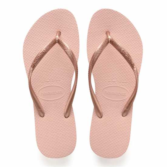 Havaianas Дамски Джапанки Slim Flip Flops Роза Дамски сандали и джапанки