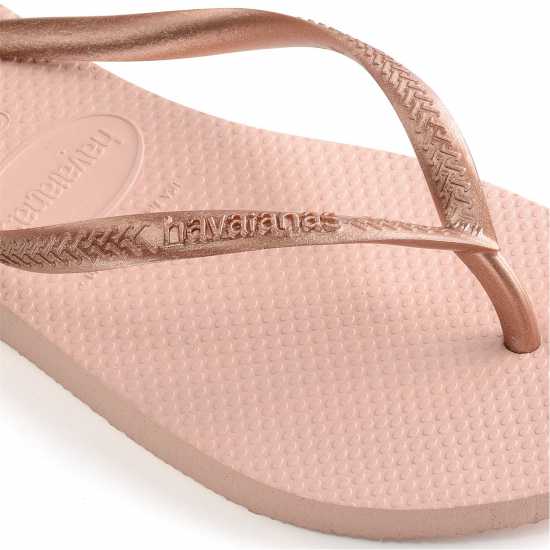 Havaianas Дамски Джапанки Slim Flip Flops Роза Дамски сандали и джапанки