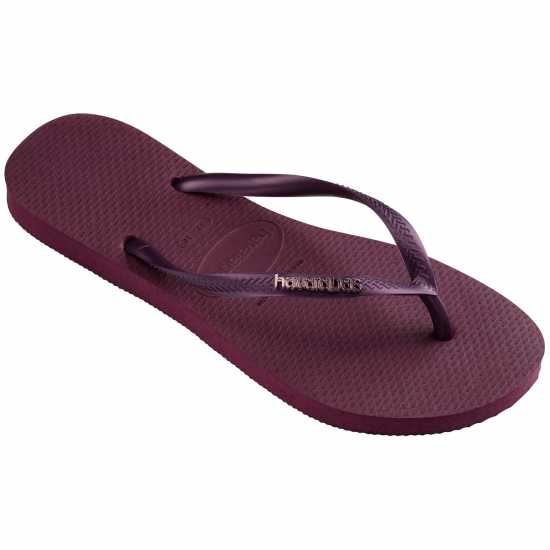 Havaianas Дамски Джапанки Slim Flip Flops Purple Soil 