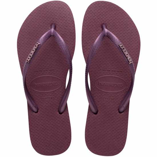 Havaianas Дамски Джапанки Slim Flip Flops Purple Soil 