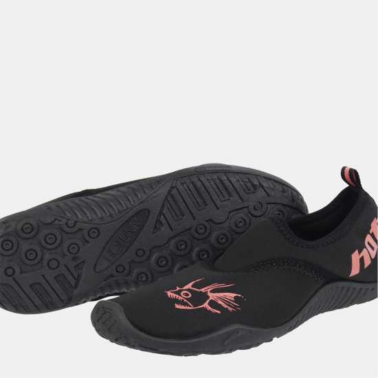 Hot Tuna Aqua Water Shoes Womens Black/Rose Gold Hot Tuna Aqua Water Shoes Womens Black/Rose Gold