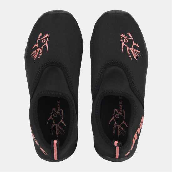 Hot Tuna Aqua Water Shoes Womens Black/Rose Gold Hot Tuna Aqua Water Shoes Womens Black/Rose Gold