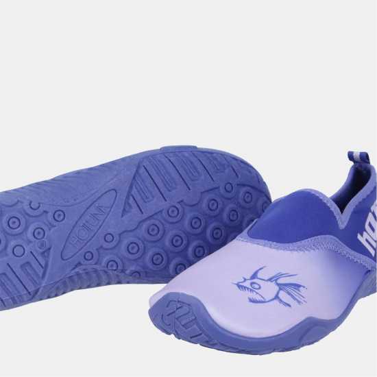 Hot Tuna Aqua Water Shoes Womens Purple Print 