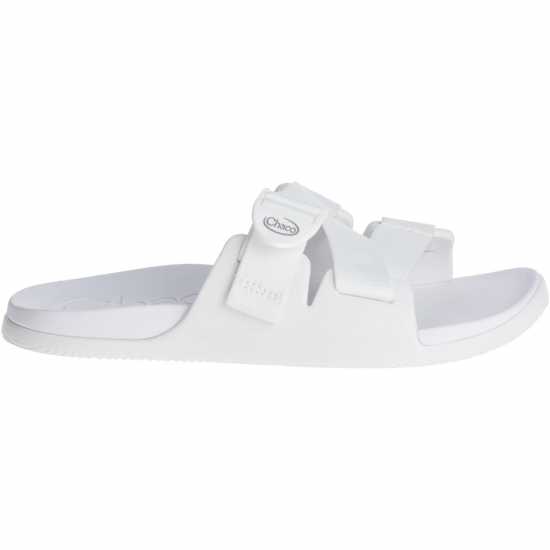 Chaco Chillos Slide Sandal Womens White Дамски сандали и джапанки