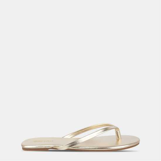 Джапанки Jack Wills Women's Flip Flops Gold 