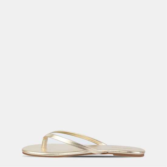 Джапанки Jack Wills Women's Flip Flops Gold 