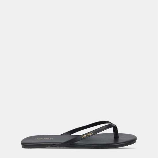 Джапанки Jack Wills Women's Flip Flops Black Джапанки Jack Wills Women's Flip Flops Black