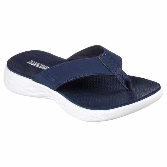 Skechers Мъжки Джапанки On The Go Vacay Womens Flip Flops Navy Дамски сандали и джапанки