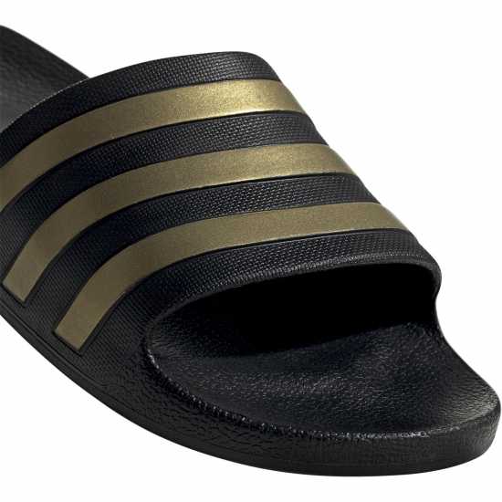 Дамски сандали и джапанки Adidas Adilette Aqua Slide Womens Черно/Металик Adidas Adilette Aqua Slide Womens Черно/Металик Дамски сандали и джапанки