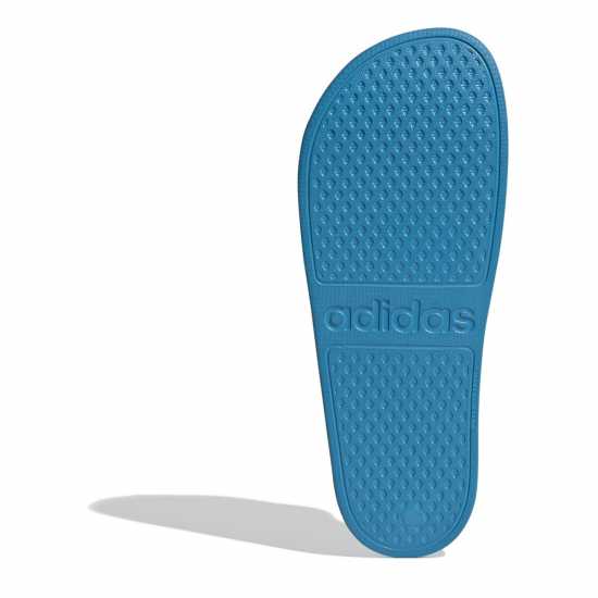 Adidas Adilette Aqua Slide Womens Слънчево синьо/бяло Дамски сандали и джапанки