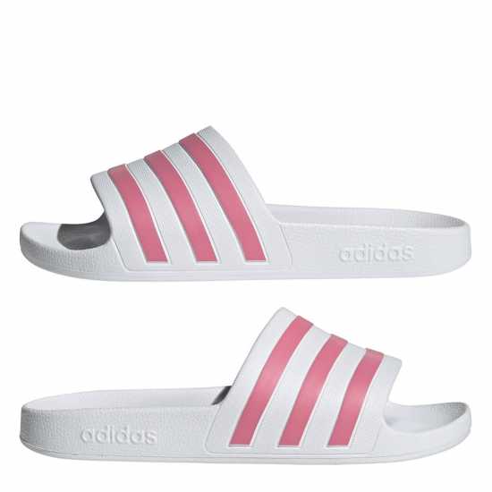 Adidas Adilette Aqua Slide Womens Бяло/Ростон Дамски сандали и джапанки