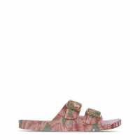 Дамски сандали и джапанки Biba 2 Strap Slider Животно Листо Biba 2 Strap Slider Животно Листо Дамски сандали и джапанки