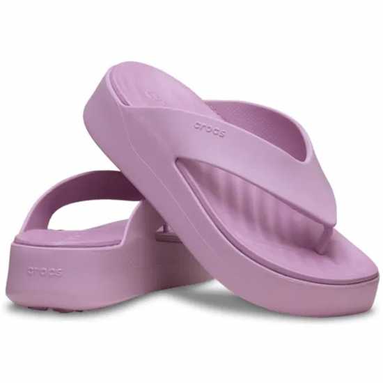 Crocs Джапанки Platform Flip Flops Хидрангеа 