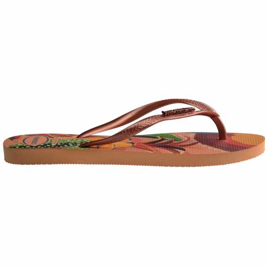 Havaianas Джапанки Hav. Slim Tropical Salmon 35/36 Flip Flops Womens Havaianas Джапанки Hav. Slim Tropical Salmon 35/36 Flip Flops Womens