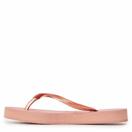 Havaianas Hav. Slim Flatform Crocus Rose 35/3 Flip Flops Womens  
