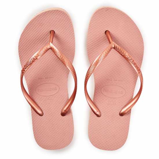 Havaianas Hav. Slim Flatform Crocus Rose 35/3 Flip Flops Womens  