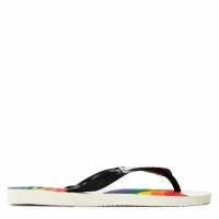 Havaianas Джапанки Hav. Top Pride White/black 35/36 Flip Flops Womens  