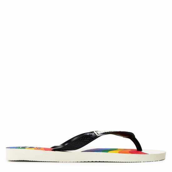 Havaianas Джапанки Hav. Top Pride White/black 35/36 Flip Flops Womens  