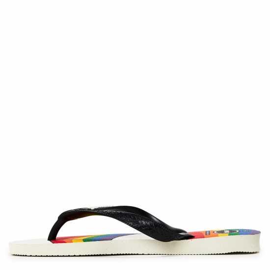 Havaianas Джапанки Hav. Top Pride White/black 35/36 Flip Flops Womens  
