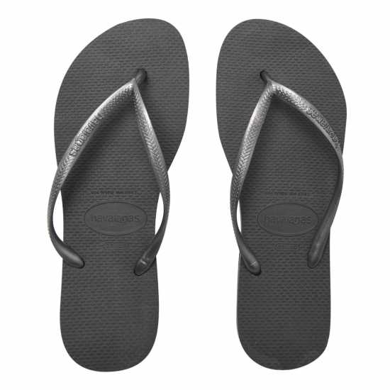 Havaianas Дамски Джапанки Slim Flip Flops Steel Grey 5178 Дамски сандали и джапанки