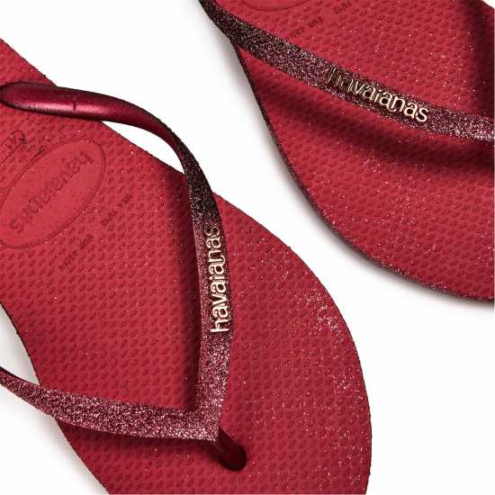 Havaianas Джапанки Women's Slim Sparkle Ii Steel Grey Flip Flops  Дамски обувки
