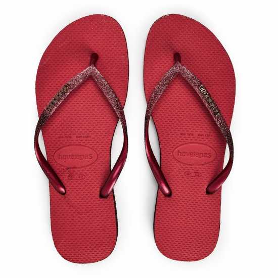 Havaianas Джапанки Women's Slim Sparkle Ii Steel Grey Flip Flops  Дамски обувки