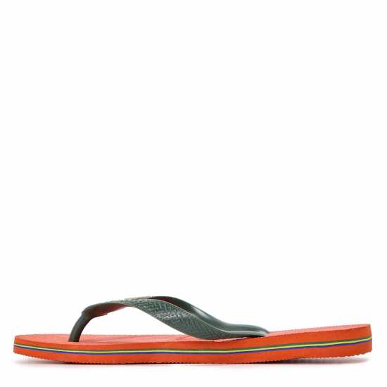 Havaianas Джапанки Women's Hav. Brasil Logo Ruby Red Flip Flops Sunset Orange 