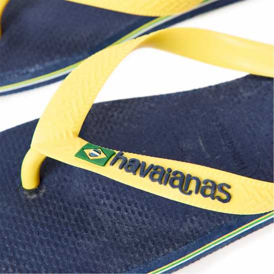 Havaianas Джапанки Women's Hav. Brasil Logo Ruby Red Flip Flops Navy Blue Havaianas Джапанки Women's Hav. Brasil Logo Ruby Red Flip Flops Navy Blue