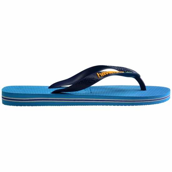 Havaianas Джапанки Women's Hav. Brasil Logo Ruby Red Flip Flops Turquoise 