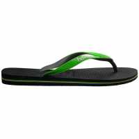 Havaianas Джапанки Women's Hav Brasil Mix Flip Flops Black/Green Havaianas Джапанки Women's Hav Brasil Mix Flip Flops Black/Green
