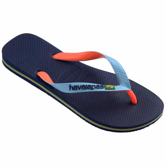 Havaianas Джапанки Hav. Brasil Mix Leaf Green/marine B Flip Flops Womens Navy/Lav Blue Havaianas Джапанки Hav. Brasil Mix Leaf Green/marine B Flip Flops Womens Navy/Lav Blue
