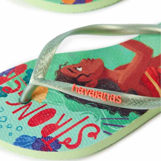 Havaianas Джапанки Hav. Kids Slim Princess Beige 35/36 Flip Flops Womens Citronella 