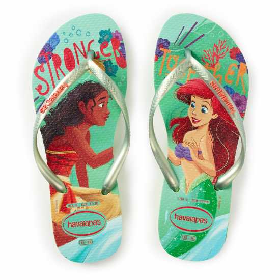 Havaianas Джапанки Hav. Kids Slim Princess Beige 35/36 Flip Flops Womens Citronella 