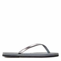 Havaianas Джапанки Hav. You Metallic Steel Grey 33/34 Flip Flops Womens  Дамски обувки