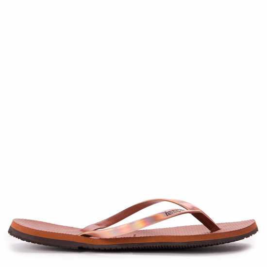 Havaianas Джапанки Women's Have You Metallic Grey Steel Flip Flops Rust 