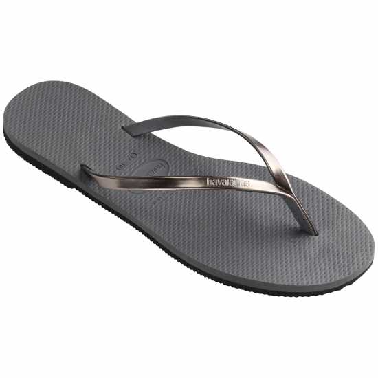 Havaianas Джапанки Hav. You Metallic Grey Steel/metall Flip Flops Womens Grey Steel 