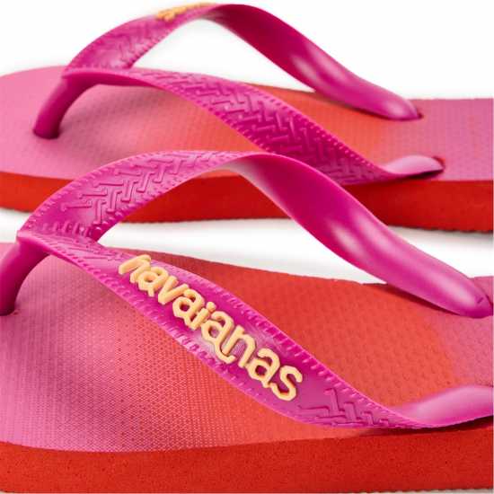 Havaianas Джапанки Women's Top Fashion Gold Yellow Flip Flops Blood Orange 