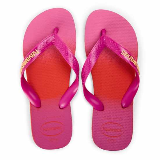 Havaianas Джапанки Women's Top Fashion Gold Yellow Flip Flops Blood Orange 