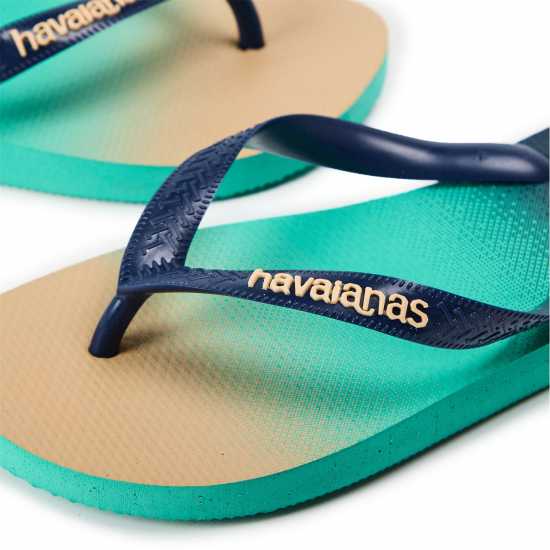 Havaianas Джапанки Women's Gold Yellow Flip Flops Virtual Green Havaianas Джапанки Women's Gold Yellow Flip Flops Virtual Green