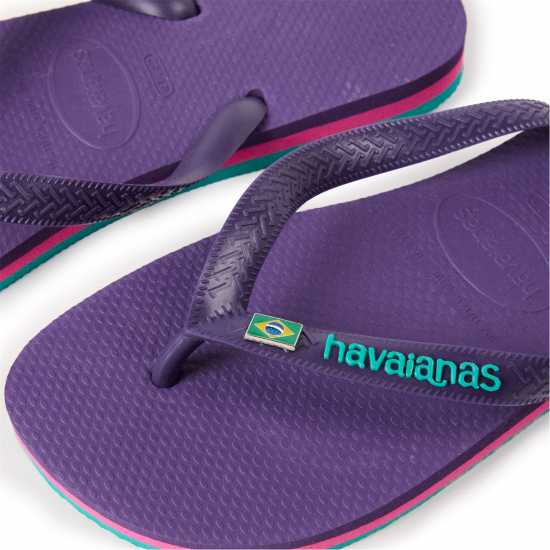 Havaianas Джапанки Women's Brasil Flip Flops New Purple 