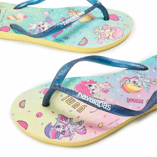 Havaianas Джапанки Hav. Kids Slim My Little Pony Lemon Flip Flops Womens  