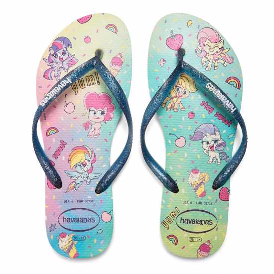 Havaianas Джапанки Hav. Kids Slim My Little Pony Lemon Flip Flops Womens  