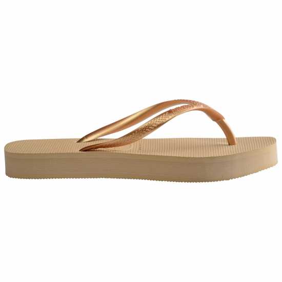 Havaianas Джапанки Hav. Slim Flatform Golden 35/36 Flip Flops Womens Havaianas Джапанки Hav. Slim Flatform Golden 35/36 Flip Flops Womens