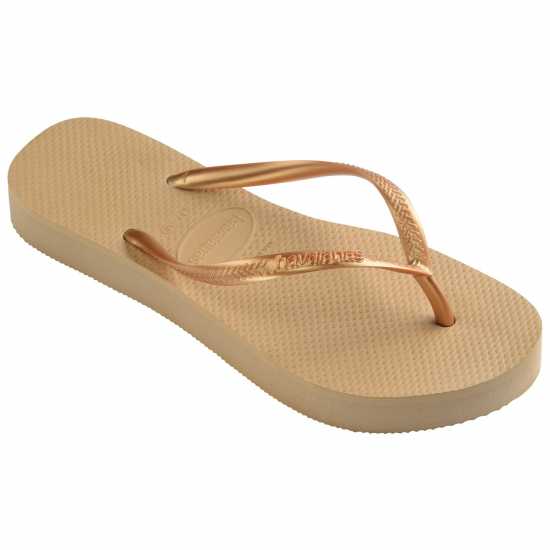 Havaianas Джапанки Hav. Slim Flatform Golden 35/36 Flip Flops Womens Havaianas Джапанки Hav. Slim Flatform Golden 35/36 Flip Flops Womens
