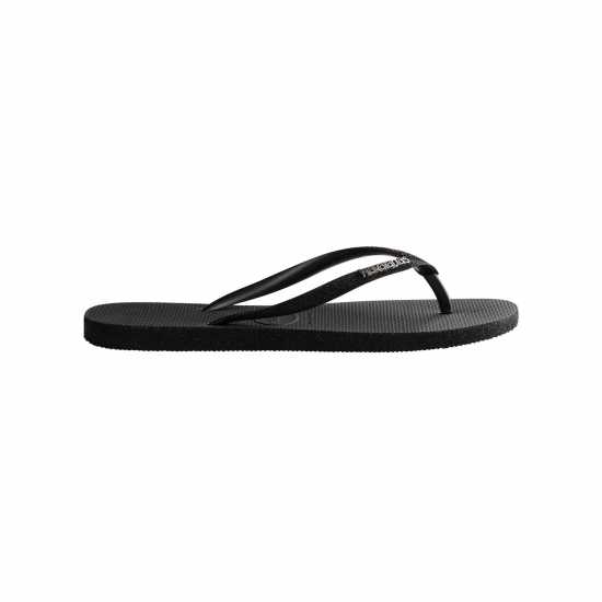 Havaianas Джапанки Hav. Slim Sparkle White 33/34 Flip Flops Womens Black 