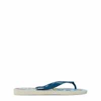 Havaianas Джапанки Women's Minecraft Beige Flip Flops White/Blue 